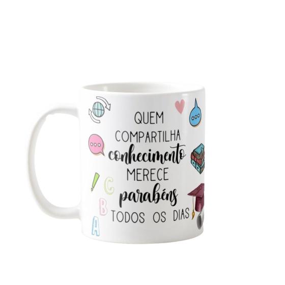 Imagem de Caneca Presente Dia Dos Professores Professora Espanhol