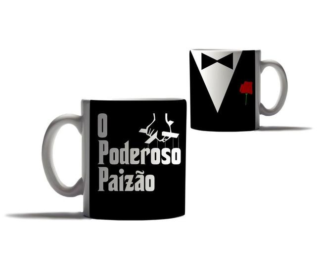 Imagem de Caneca Presente Feliz Dia dos Pais O Poderoso Paizão Meme