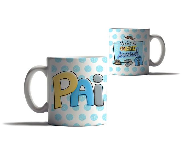 Imagem de Caneca Presente Feliz Dia dos Pais Personalizada Frases 6