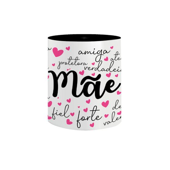 Imagem de Caneca Presente Mãe Dia das Mães em Porcelana 325mL Palavras