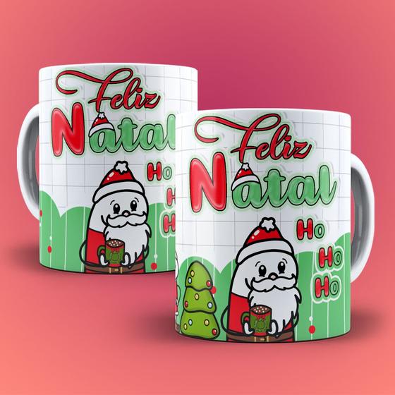 Imagem de Caneca Presente Natal Flork - Feliz Natal Hoho