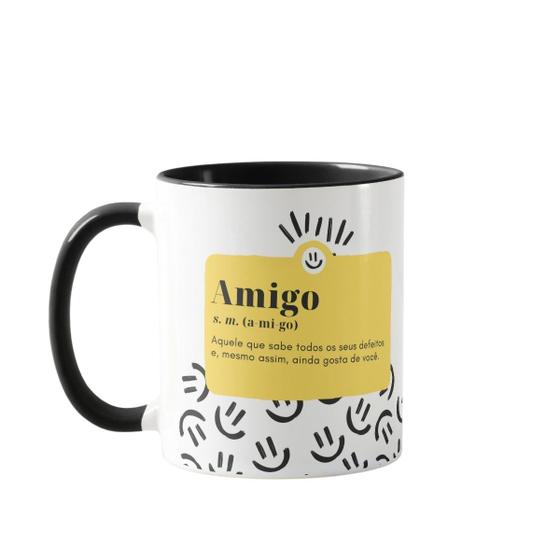 Imagem de Caneca Presente Personalizado com Frase Amigo