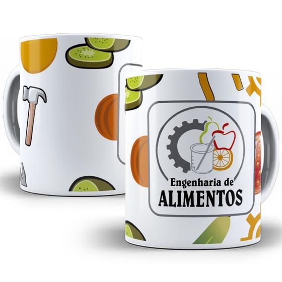 Imagem de Caneca profissão engenharia de alimentos presente criativo