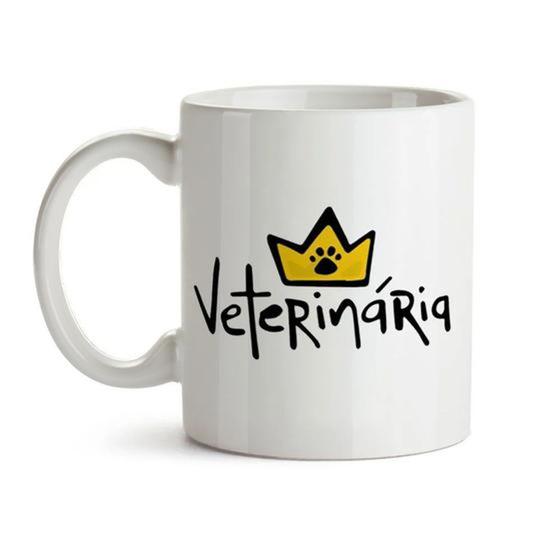 Imagem de Caneca Profissão Medicina Veterinária coroa