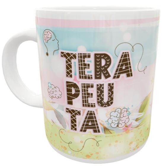 Imagem de Caneca profissão terapeuta presente criativo terapia