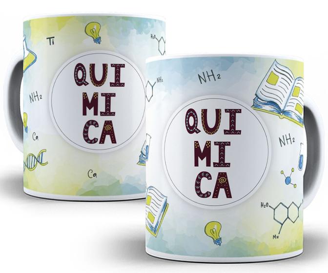 Imagem de Caneca química profissão faculdade curso  presente