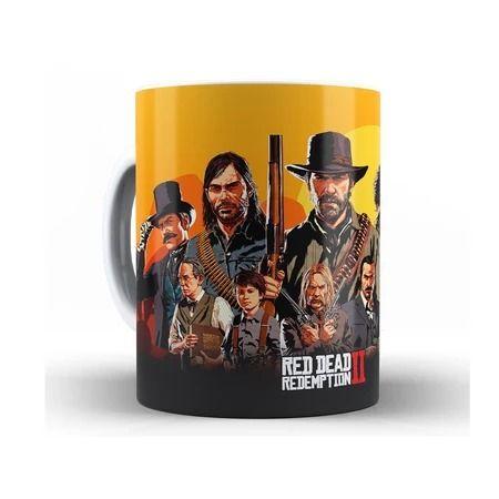 Imagem de Caneca Red Dead Redemption2 - Xícara Personalizada 325ML Porcelana Cerâmica