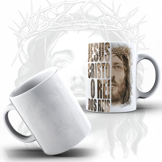 Imagem de Caneca Religiosa Jesus Cristo o Rei Dos Reis Deus - MEGA OFERTA!