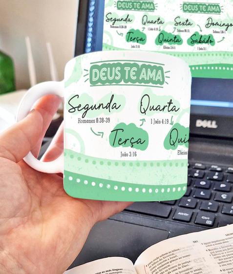 Imagem de Caneca religiosa versículos