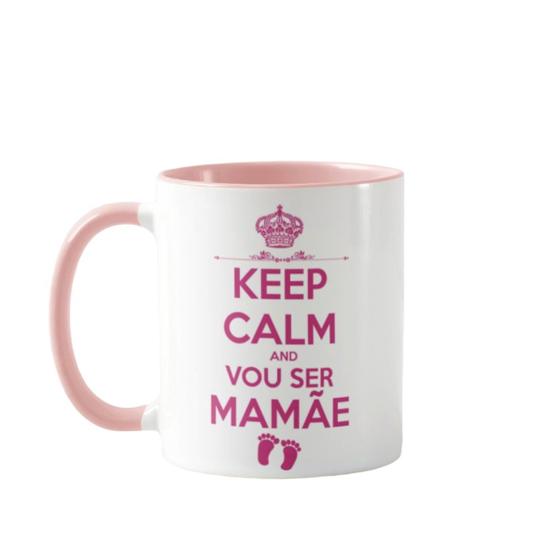 Imagem de Caneca Revelação Vou Ser Mamãe Personalizada Com Nome