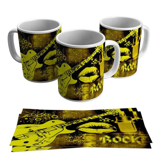 Imagem de Caneca Rock Guitarra Guitarrista 325ml