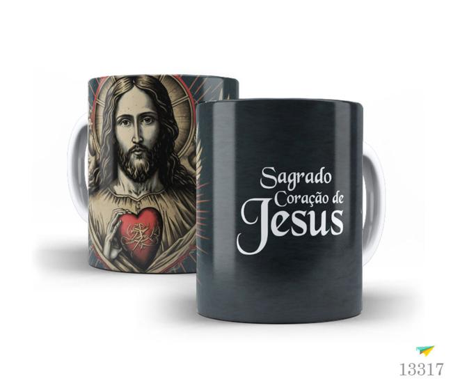 Imagem de Caneca Sagrado Coração de Jesus