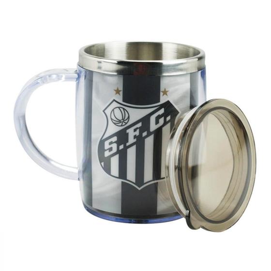 Imagem de Caneca Santos Térmica 450 Ml - Qh002G-4