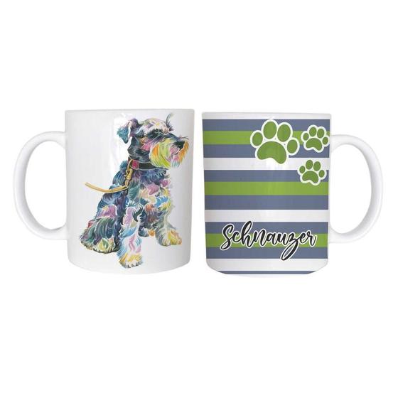 Imagem de Caneca Schnauzer 2 Pet Cachorro de Plástico Rígido