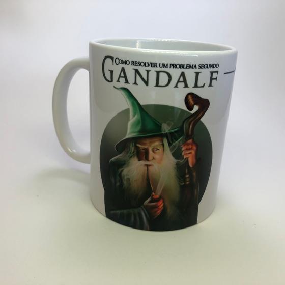 Caneca Senhor Dos Anéis - A Lógica De Gandalf Menor preço em Caneca Senhor Dos Anéis - A Lógica De Gandalf