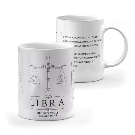 Imagem de Caneca Signo "Libra" - Personalizada