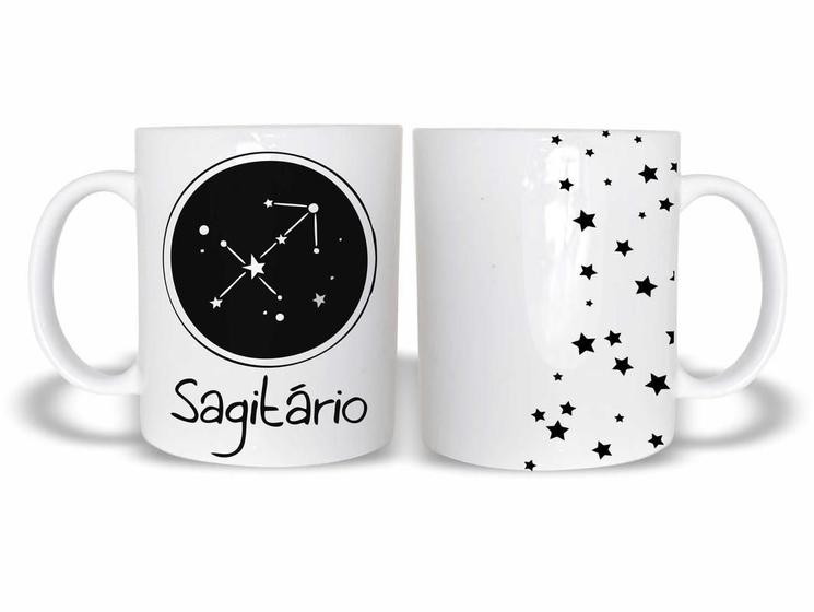 Imagem de Caneca Signo Sagitário 325Ml Cerâmica