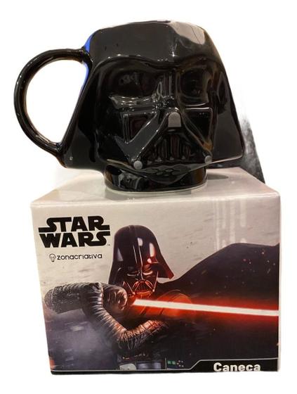 Imagem de Caneca Star Wars Darth Vader 3D Oficial Disney Presente Criativo