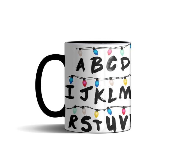 Imagem de Caneca Stranger Things Alfabeto