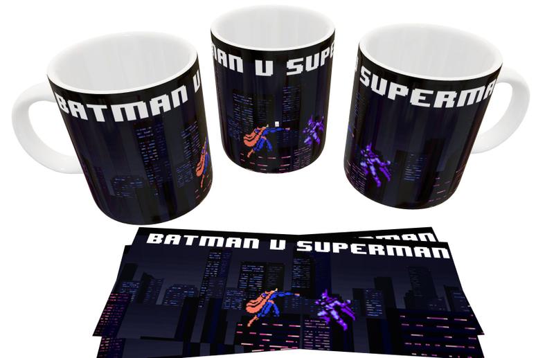 Imagem de Caneca Super Heróis Batman versus Superman