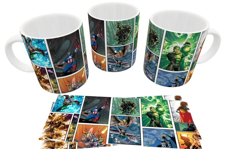 Imagem de Caneca Super Heróis Modelo 09