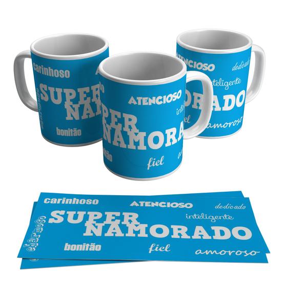 Imagem de Caneca Super Namorado Qualidades 325ml