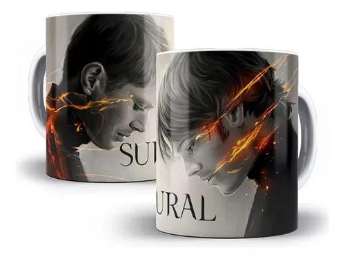 Imagem de Caneca Supernatural Dean E Sam Winchester - Mega Oferta