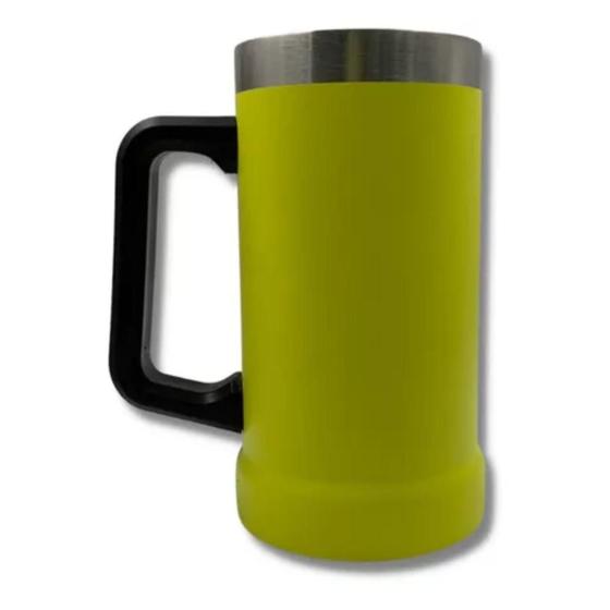 Imagem de Caneca Térmica Aço Inox 710ml Chopp Cerveja Gelada Festa 