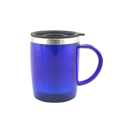 Imagem de Caneca térmica colorida 450ml feita em aço inox