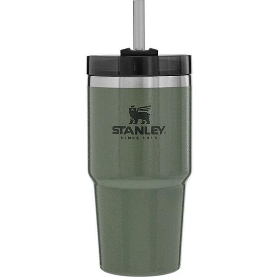 Imagem de Caneca Térmica com Canudo Stanley Adventure 10-02662-100 (591ML) Verde Hammertone