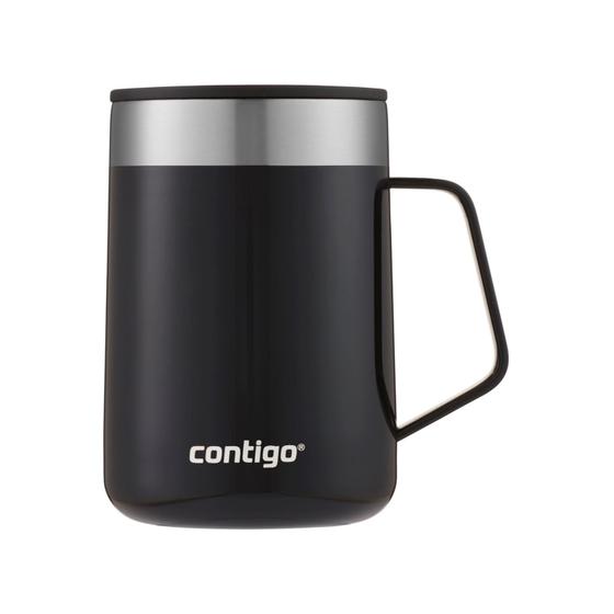 Imagem de Caneca Térmica com Tampa 414ml Quente e Frio Contigo Preta