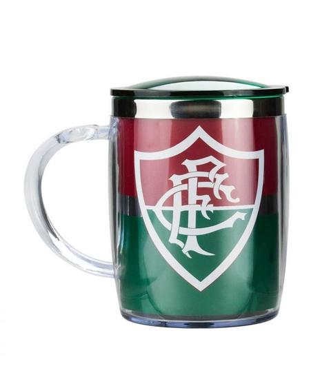 Imagem de Caneca Térmica Com Tampa 450Ml - Fluminense