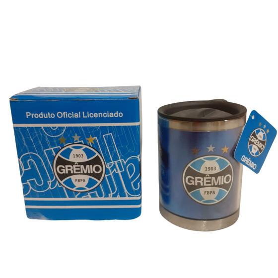 Imagem de Caneca Térmica Com Tampa 450Ml - Grêmio FBPA