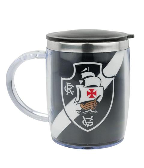 Imagem de Caneca Térmica Com Tampa 450Ml - Vasco