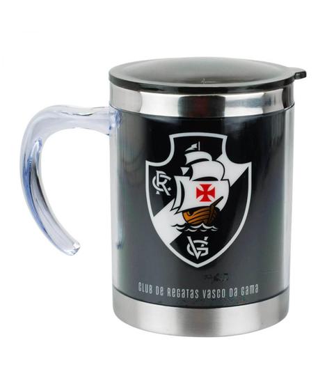 Imagem de Caneca Térmica Com Tampa 450Ml - Vasco