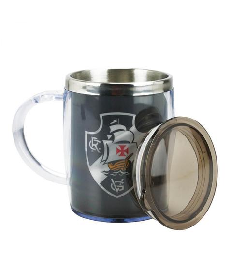 Imagem de Caneca Térmica Com Tampa Time Vasco 450 Ml