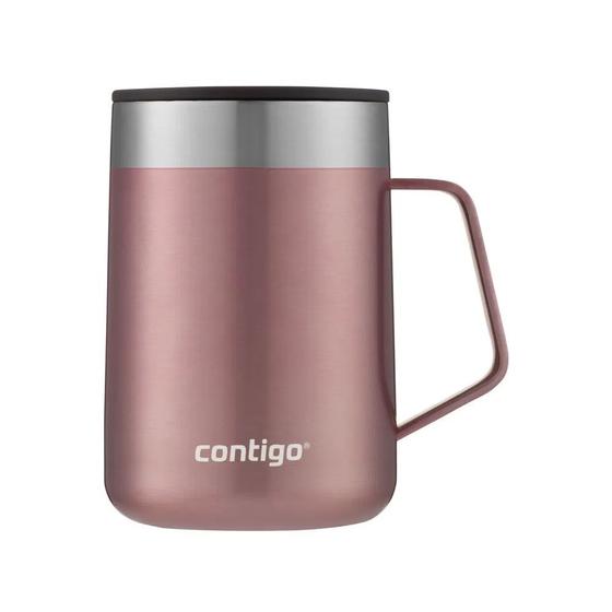 Imagem de Caneca Térmica Contigo Street Inox 414 ml Rose c/ Tampa