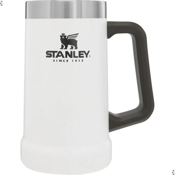 Imagem de Caneca Térmica De Cerveja Stanley 709 Ml Branco - Polar