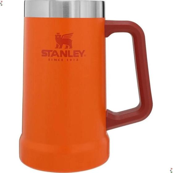 Imagem de Caneca Térmica De Cerveja Stanley 709 Ml Laranja - Signal Orange