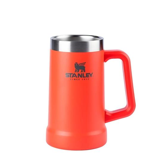 Imagem de Caneca térmica de cerveja stanley - flame-red