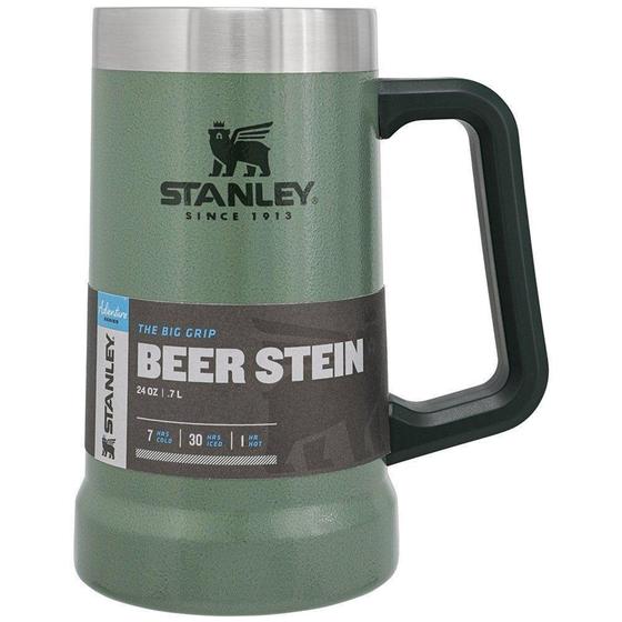 Imagem de CANECA TÉRMICA DE CERVEJA STANLEY VERDE 710ml - COD. 8039-00