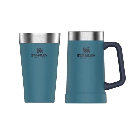 Imagem de Caneca Térmica Lagoon 750ml + Copo Térmico Lagoon 473ml - STANLEY