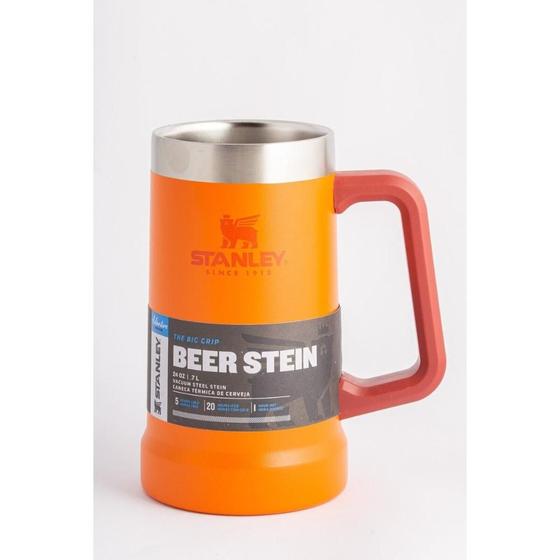 Imagem de Caneca Térmica para Chopp Stanley 709ml Adventure Laranja 