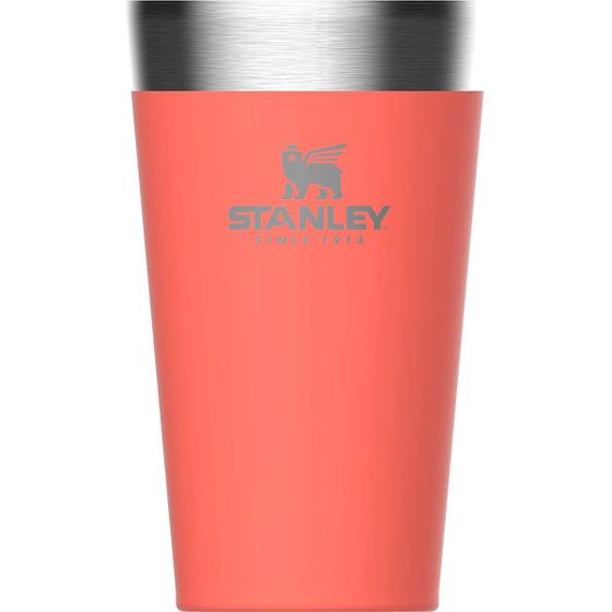 Imagem de Caneca Térmica Stanley The Stacking Beer Pint 10-10424 - 473ML - Salmao