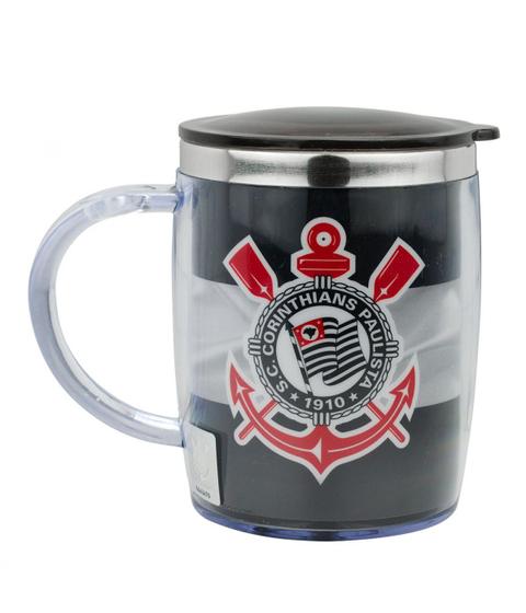 Imagem de Caneca Térmica Tampa 450ml - Corinthians