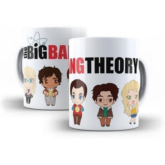 Imagem de Caneca The Big Bang Theory Personagens Desenho Série Geek