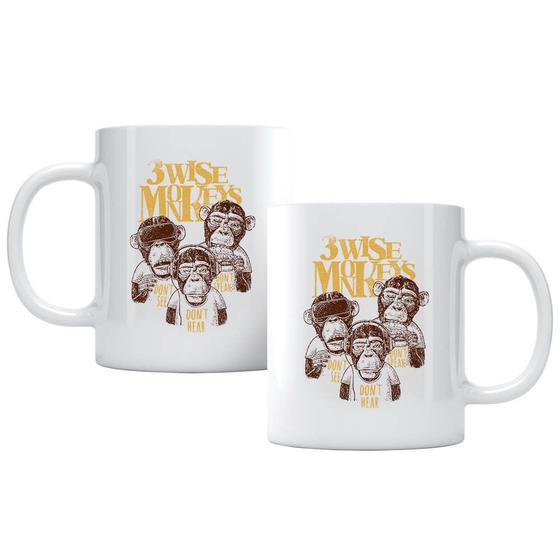 Imagem de Caneca Three Wise Monkeys Studio Geek
