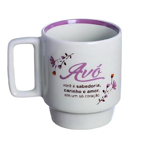 Imagem de Caneca tina avó você é sabedoria, carinho e amor 400ml