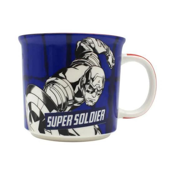 Imagem de Caneca Tom 350 Ml - Capitão América Vingadores