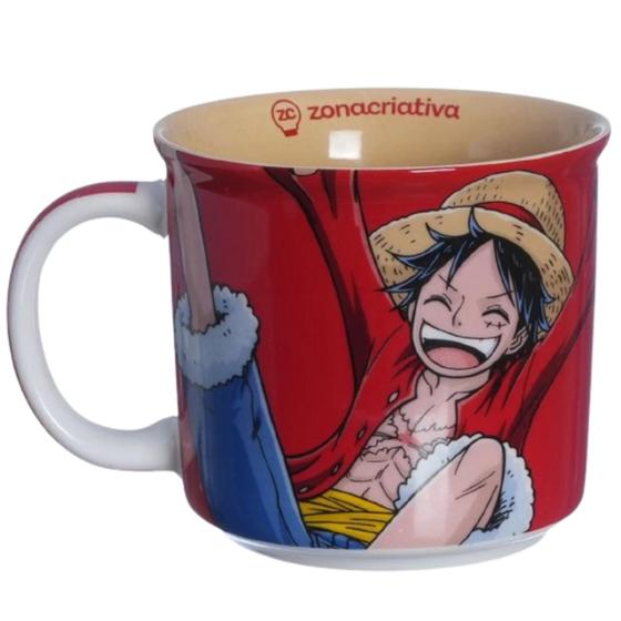 Imagem de Caneca Tom Luffy One Piece Zona Criativa Cerâmica Anime